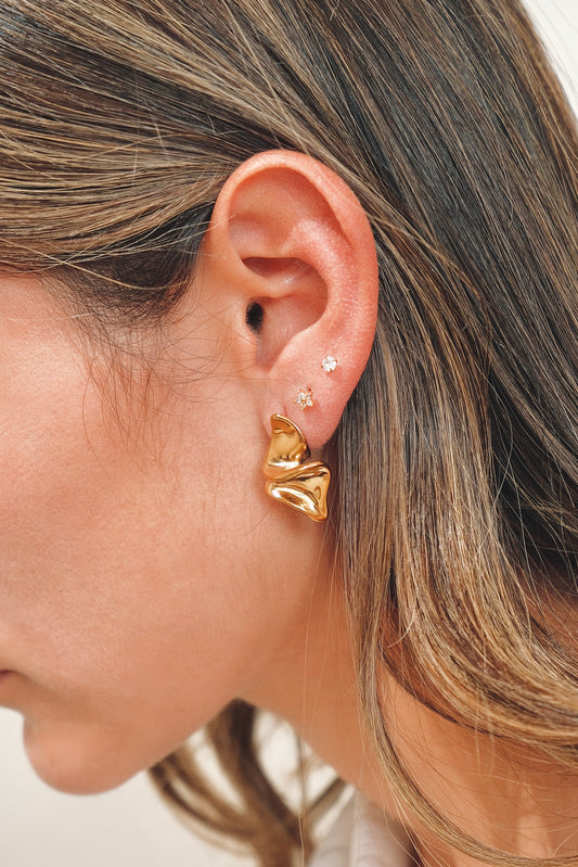 Aretes Muse Dorados - Ulalá