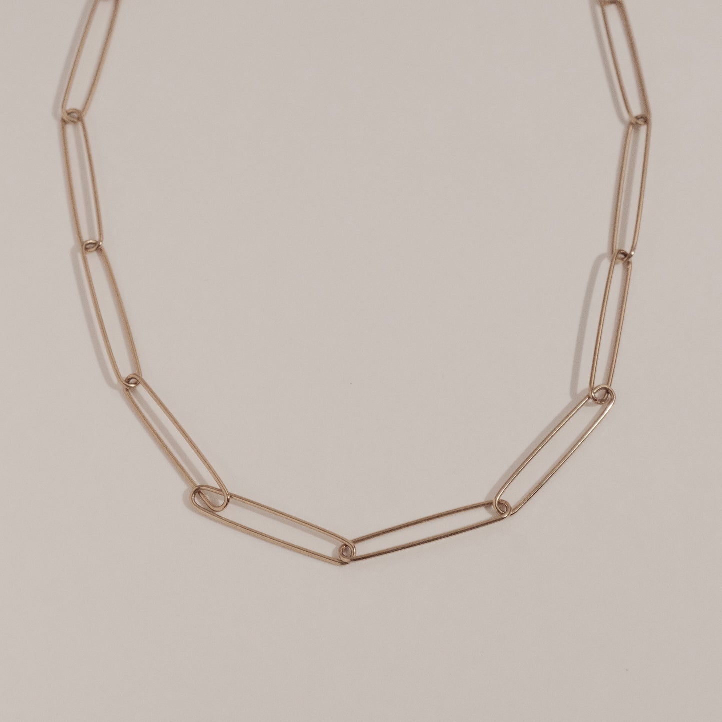 Cadena Maglia Plateada