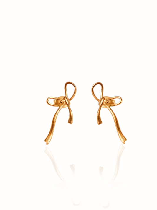 Aretes Bijou Dorados- Ulalá