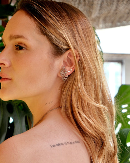 Aretes Alma silver - Con Tempo 2