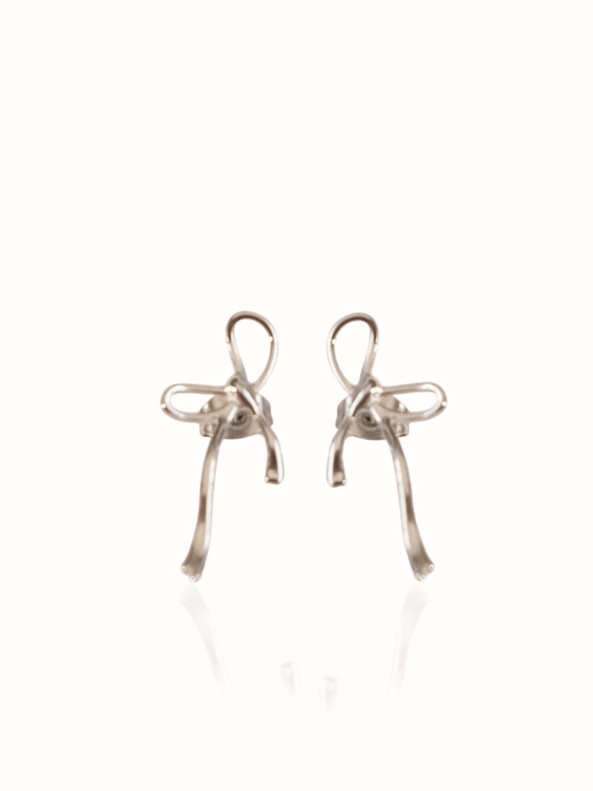 Aretes Bijou Plateados - Ulalá