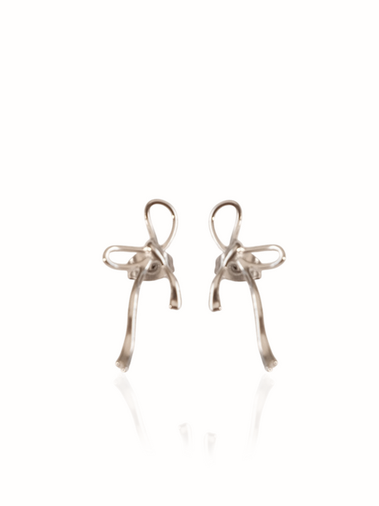 Aretes Bijou Plateados - Ulalá