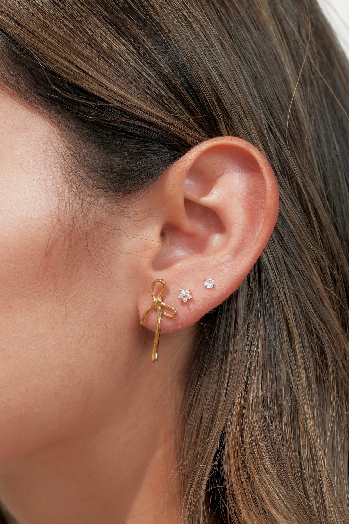 Aretes Bijou Dorados- Ulalá