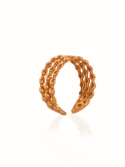 Anillo Punto Tres lineas- Ulalá