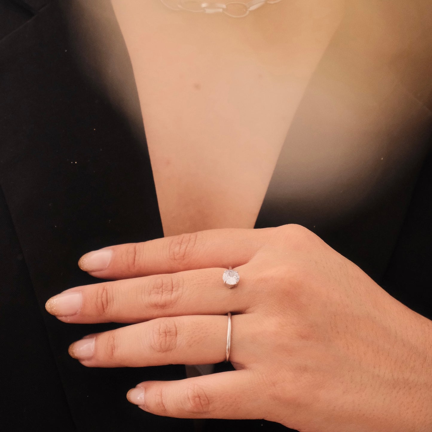 Anillo Doppio Atenas Silver