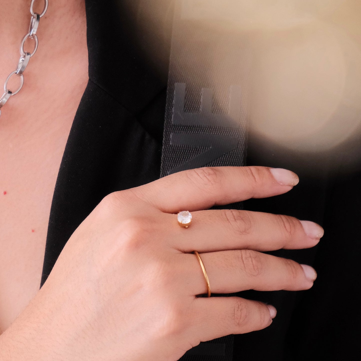 Anillo Doppio Atenas Gold