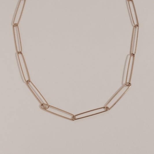 Cadena Maglia Plateada