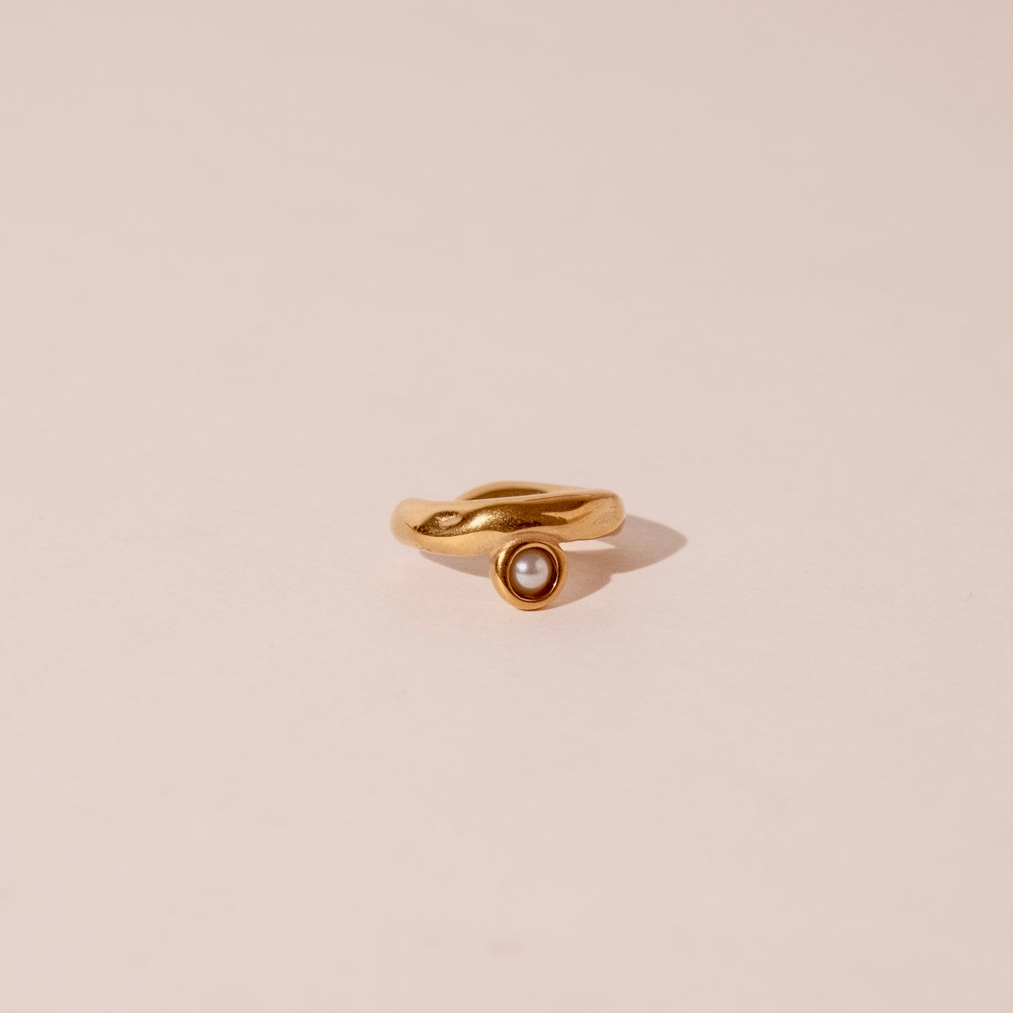 Earcuff con perla mini