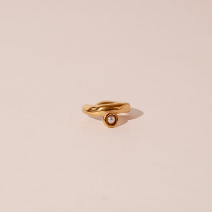 Earcuff con perla mini