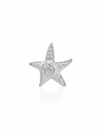 Earcuff  Estrellas Silver