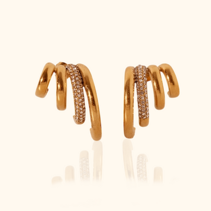 Hoops Aros con circones
