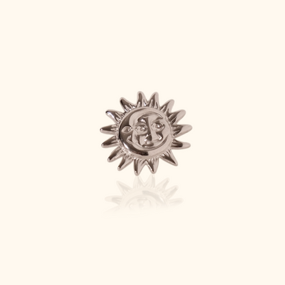 Earcuff sol plateado