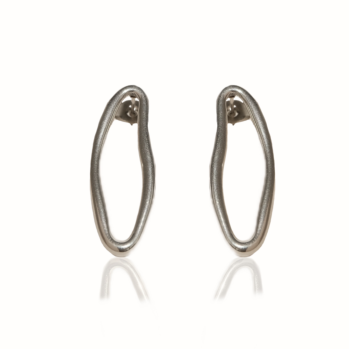 Aretes Propósito Plateado - A Modo Propio